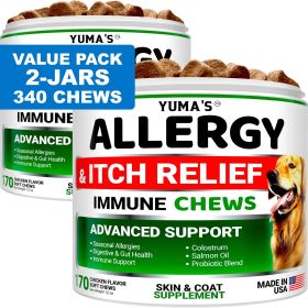 2 Pack Dog Allergy Relief Chews Dog Itching Skin Relief Treatment Pills Anti Itch for Dogs Itchy and Paw Licking Dry Skin & Hot Spots Omega 3 Fish Oil 2 Pack Dog Allergy Relief Chews Dog Itching Skin Relief Treatment Pills Anti Itch for Dogs Itchy and Paw Licking Dry Skin & Hot Spots Omega 3 Fish Oil