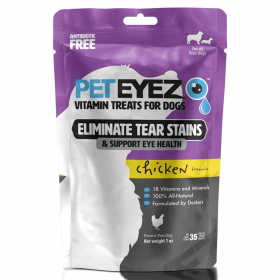 Pet Eyez Vitamin Treats for Dogs Chicken Formula 1oz