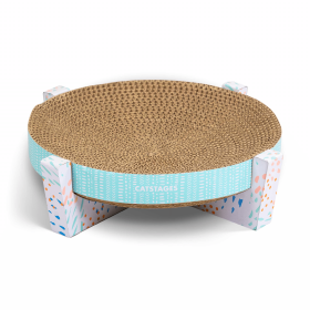 Catstages Scratch, Snuggle & Rest Corrugated Cat Scratcher With Catnip