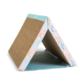 Catstages Fold Away Tunnel and Corrugated Cat Scratcher