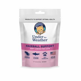 Under the Weather Cat Hairball Support Chews 60 ct.