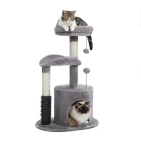 Cat Tree with Natural Sisal Rope Cat Toys for Indoor