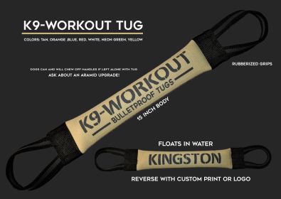 K9 Workout Tug Fire Hose Training Tug 15"