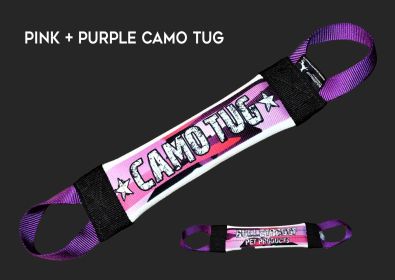 Pink (And Purple) Fire Hose Training Tug - Camo Series