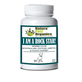 I Am A Rock Star - Memory, Gland (Hypothalamic, Pituitary And Adrenal) & Vitality Support* (size: DOG/ 250 caps / 500 mg)