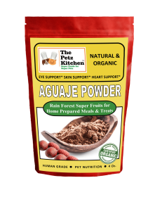 Aguaje Powder - Eye, Skin & Heart Support* The Petz Kitchen Dog & Cat Holistic Super Foods* (size: 4 Oz.)