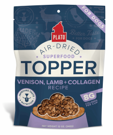 Plato Food Topper Venison, Lamb & Collagen Recipe (size: 12oz)